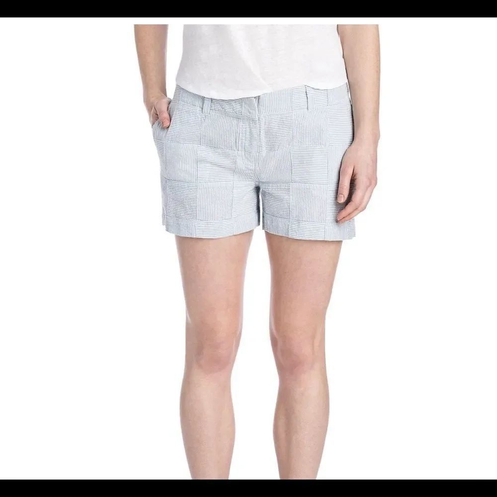 Vineyard Vines 3-1/2 Inch Yarn Dye Patchwork Every Day Shorts sz 2